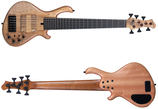 Mensinger Cazpar 6a Spalted Flamed Maple